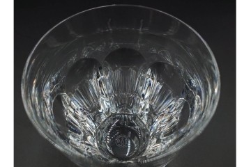 フランス　Baccarat(バカラ)　アルクール　重厚感のあるカットが美しいタンブラー4点セット　(R-087870)