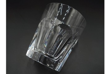 フランス　Baccarat(バカラ)　アルクール　重厚感のあるカットが美しいタンブラー4点セット　(R-087870)