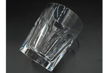 フランス　Baccarat(バカラ)　アルクール　重厚感のあるカットが美しいタンブラー4点セット　(R-087870)