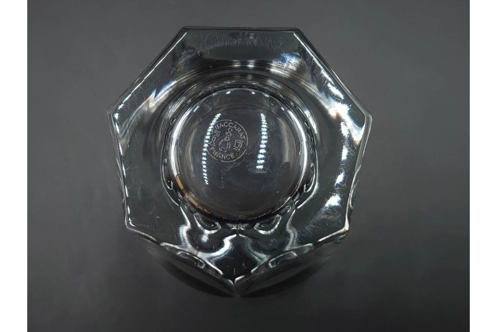 フランス　Baccarat(バカラ)　アルクール　重厚感のあるカットが美しいタンブラー4点セット　(R-087870)