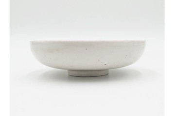 江戸期　初期伊万里　染付・色絵　三分の一高台　2.8寸　素朴な趣がある豆皿　(R-087874)