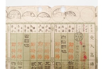 昭和初期　第一・第三野戦　郵便貯金通帳5枚セット　(R-087893)