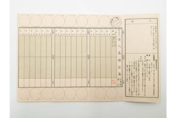 昭和初期　第一・第三野戦　郵便貯金通帳5枚セット　(R-087893)