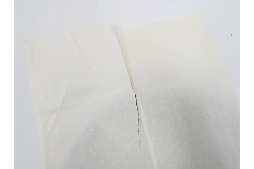 輪島塗　木製　うるみ乾漆の落ち着いた風合いが味わい深い半月膳5点セット　共箱付き　(R-087897)