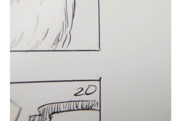 小島功　肉筆原画　漫画サンデー(2号～5号)　「コオ釈 西遊記」　漫画原稿16枚セット　(R-087899)