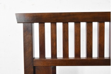 中古　美品　ステンドグラス作家　川島政則作　カラーの意匠が美しいステンドグラス入り衝立　定価約40万円　(R-087900)