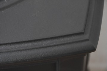 中古　美品　ダッチウエストジャパン取り扱い　CFM(Canadian Fireplace Manufacturing)社製　クラシカルなデザインの電気ストーブ　定価約12万円　(R-087902)