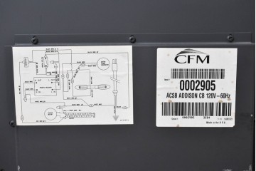 中古　美品　ダッチウエストジャパン取り扱い　CFM(Canadian Fireplace Manufacturing)社製　クラシカルなデザインの電気ストーブ　定価約12万円　(R-087902)