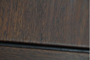 和製ヴィンテージ　上手物　指物工芸家具　花梨(カリン)材　希少な正方形の重厚な座卓　(R-087913)