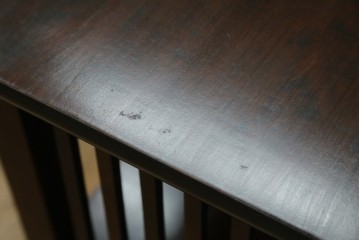 中古　北海道民芸家具　117型　飾り棚としてもおすすめ!　和モダンな空間にぴったりの書棚　(R-087929)