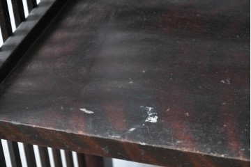 中古　北海道民芸家具　117型　飾り棚としてもおすすめ!　和モダンな空間にぴったりの書棚　(R-087930)
