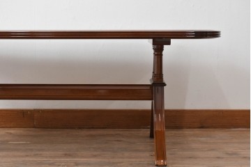 新古　未使用展示品　モリシゲ(MORISHIGE/森繁)　フローラ　脚部の曲線デザインが優美なセンターテーブル　(R-087932)