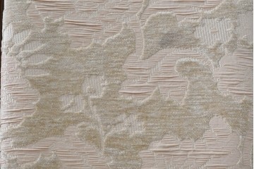 新古　展示品　超美品　モリシゲ(MORISHIGE/森繁)　上品な花柄張地のダイニングチェア4脚セット　定価(4脚合計)約44万円　(R-087936)