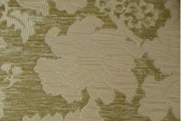 新古　展示品　超美品　モリシゲ(MORISHIGE/森繁)　上品な花柄張地のダイニングチェア4脚セット　定価(4脚合計)約44万円　(R-087936)