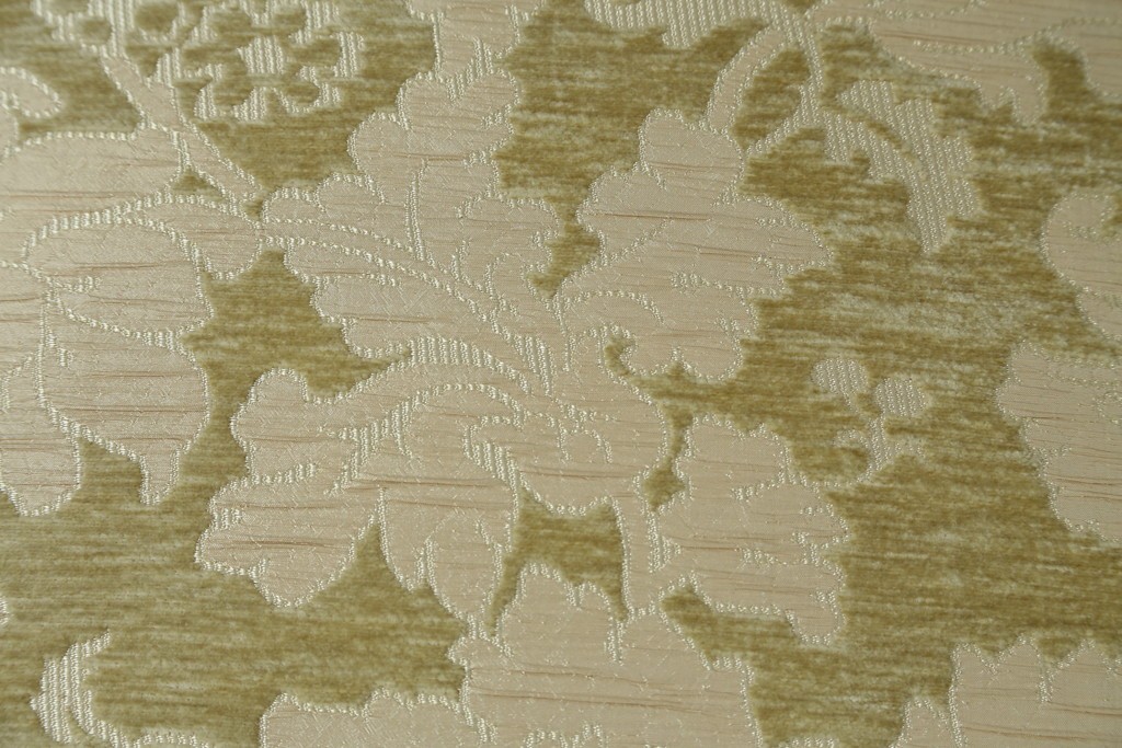 新古　展示品　超美品　モリシゲ(MORISHIGE/森繁)　上品な花柄張地のダイニングチェア4脚セット　定価(4脚合計)約44万円　(R-087936)