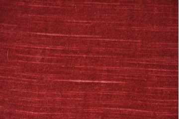 イギリスアンティーク　ウォールナット材　彫刻装飾と赤い座面が華やかなセティ　(R-087942)