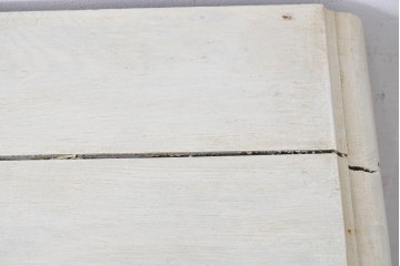 イギリスアンティーク　クラシカルデザインのペイントマントルピース　(R-087945)