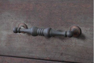 《天板取り付け加工費込み ・ ペイント仕上げ限定》　和製アンティーク　落ち着いた佇まいのサイドボード　(R-087949)