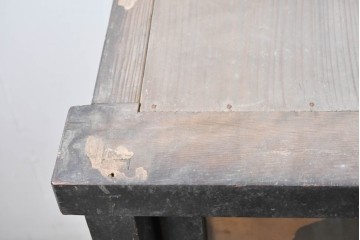 和製アンティーク　大正期から昭和初期　見せる収納が叶うサイドボード　(R-087951)