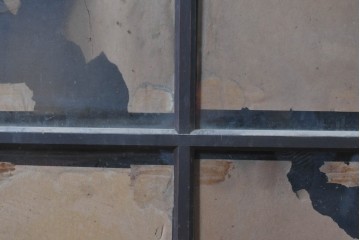 和製アンティーク　大正期から昭和初期　見せる収納が叶うサイドボード　(R-087951)