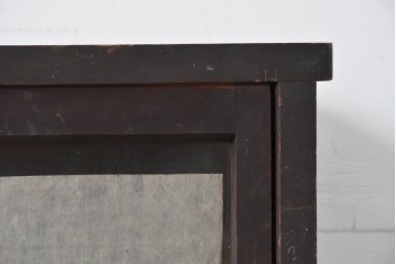 和製アンティーク　大正期から昭和初期　引き出し付きサイドボード　(R-087952)