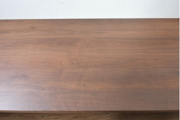 中古　美品　maruni(マルニ木工)　MALTA(マルタ)　ウォールナット材　シンプルなローテーブル　(R-087962)