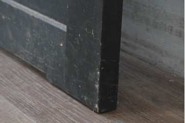中古建具　職人手作り　シックなカラーがおしゃれな木製ドア1枚　(R-088004)