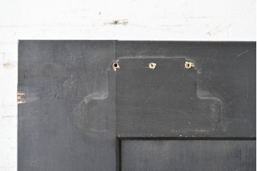 中古建具　鮮やかな色ガラスを組み合わせた職人手作りのステンドグラス入りドア1枚　(R-088005)