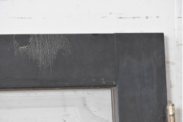 中古建具　店舗用におすすめ!　シックなカラーがお洒落な親子ドア2枚(1対)セット　(R-088007)