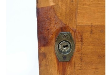 ドイツ　Ernst Leitz Wetzlar(エルンスト・ライツ)　No.189918　レンズ付き顕微鏡　外箱付き　(R-088008)