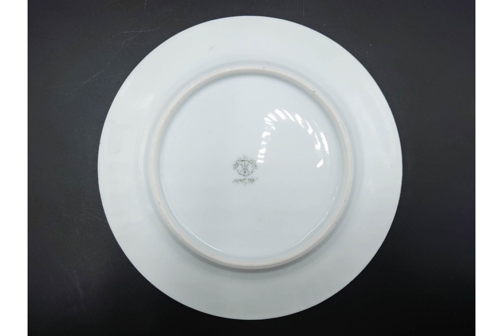 オールドノリタケ(NORITAKE)　マルキ印　金盛と薔薇のデザインが華やかなトリオ2客・カップ&ソーサー1客セット　(R-088012)
