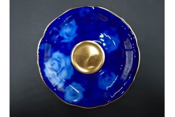 大倉陶園(OKURA/OAC)　金彩　コレクターズクラブ(2005年・2006年・2007年・2009年)　気品漂うカップ&ソーサー4客セット　(R-088013)