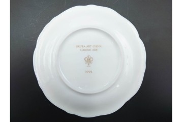 大倉陶園(OKURA/OAC)　金彩　コレクターズクラブ(2005年・2006年・2007年・2009年)　気品漂うカップ&ソーサー4客セット　(R-088013)