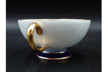 大倉陶園(OKURA/OAC)　金彩　コレクターズクラブ(2005年・2006年・2007年・2009年)　気品漂うカップ&ソーサー4客セット　(R-088013)