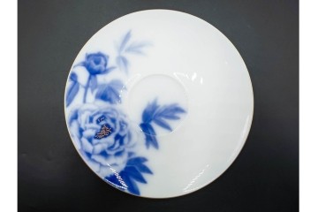 大倉陶園(OKURA/OAC)　金彩　コレクターズクラブ(2005年・2006年・2007年・2009年)　気品漂うカップ&ソーサー4客セット　(R-088013)