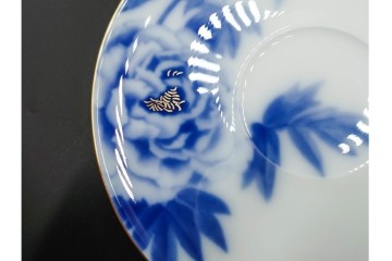 大倉陶園(OKURA/OAC)　金彩　コレクターズクラブ(2005年・2006年・2007年・2009年)　気品漂うカップ&ソーサー4客セット　(R-088013)
