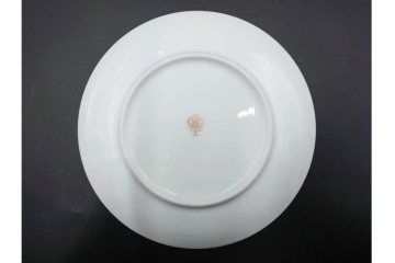 大倉陶園(OKURA/OAC)　ラビットアイブルーベリー　ブルーローズ　上品なトリオ2客セット　(R-088021)
