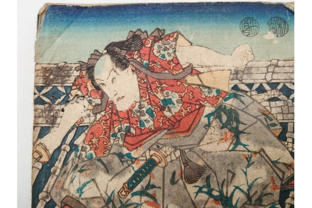 木版画　合巻(合本)　「雪梅芳譚犬の草紙(八犬伝犬の草紙)」　1編から37編・41編から55編　合計104巻(104冊)セット　(R-088031)