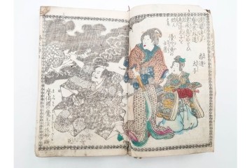 合巻(合本)　「釈迦八相倭文庫」　1編から52編　合計110巻(110冊)セット　(R-088032)