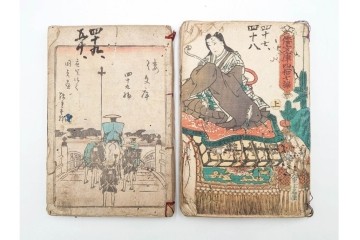 合巻(合本)　「釈迦八相倭文庫」　1編から52編　合計110巻(110冊)セット　(R-088032)