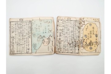 合巻(合本)　「釈迦八相倭文庫」　1編から52編　合計110巻(110冊)セット　(R-088032)