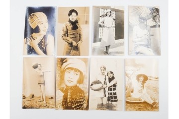 戦前　サイン入り　女優・役者・俳優のブロマイド138枚セット　(R-088039)
