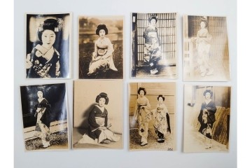 戦前　サイン入り　女優・役者・俳優のブロマイド138枚セット　(R-088039)