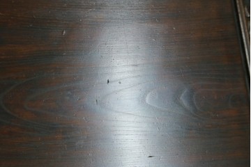 和製アンティーク　希少!!　手の込んだ透かし彫刻と挽物脚が趣を添える和洋折衷の角座卓　(R-088043)