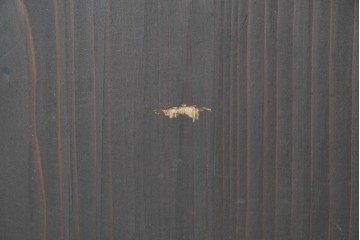 アンティーク建具　大正から昭和初期　ガラス入り　細やかな格子とガラスを組み合わせた格子帯戸1枚　(R-088066)