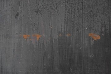 アンティーク建具　明治期から大正期　黒味を帯びた重厚な色合いの障子帯戸1枚　(R-088067)