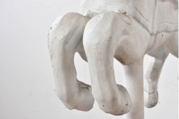 フランスヴィンテージ　カルーセルホースのオブジェ　(R-088076)