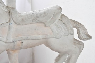 フランスヴィンテージ　カルーセルホースのオブジェ　(R-088076)