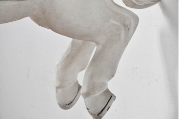 フランスヴィンテージ　カルーセルホースのオブジェ　(R-088077)