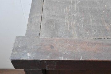 和製アンティーク　上手物!!　前面欅(ケヤキ)材　玉杢　杢目が素晴らしいサイドボード　(R-088080)